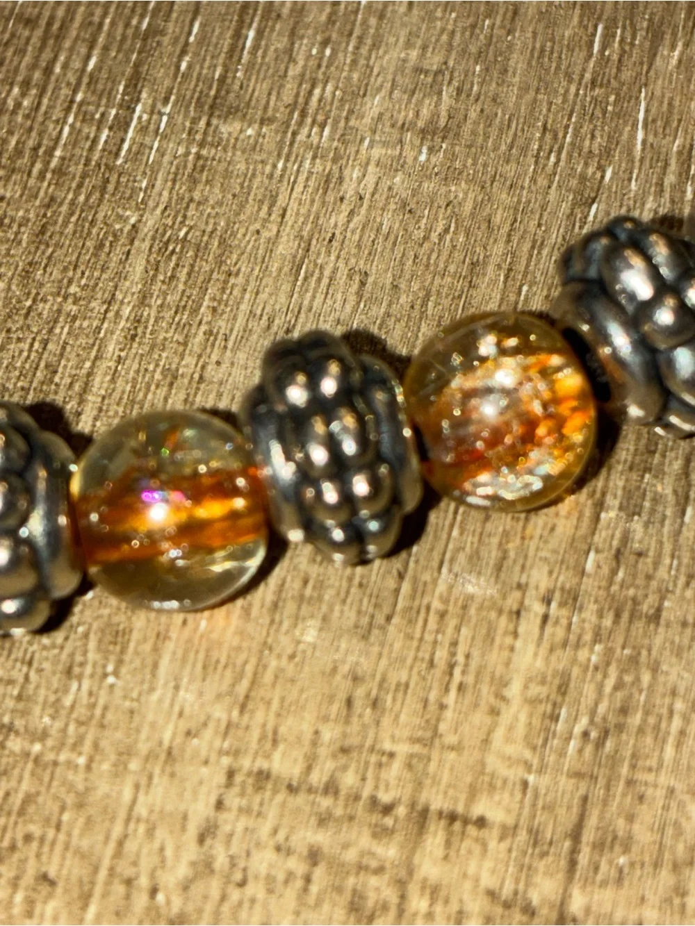 Handcrafted Red & Multicolor Beaded Women's Bracelet